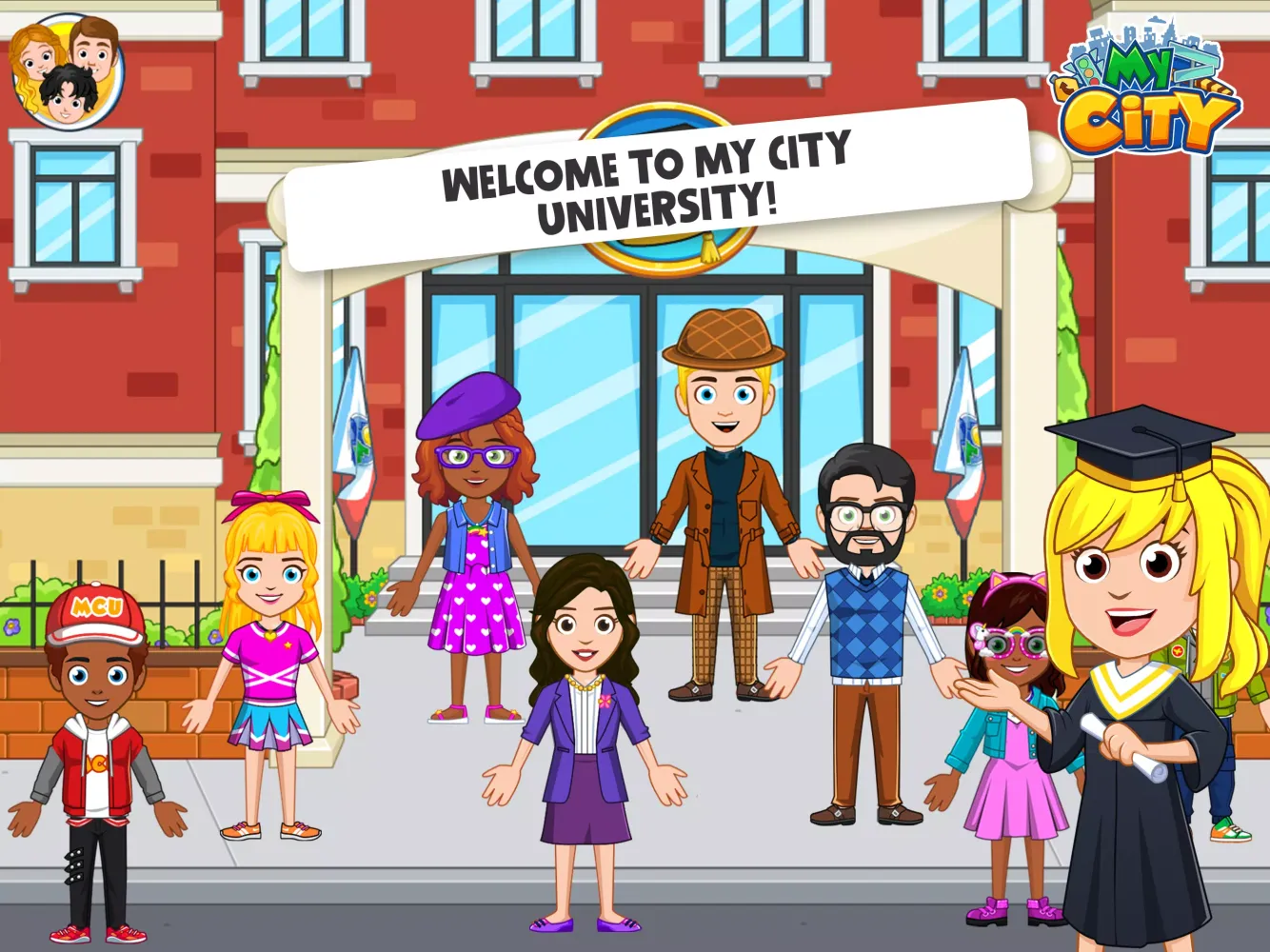 ภาพหน้าจอของ My City : University