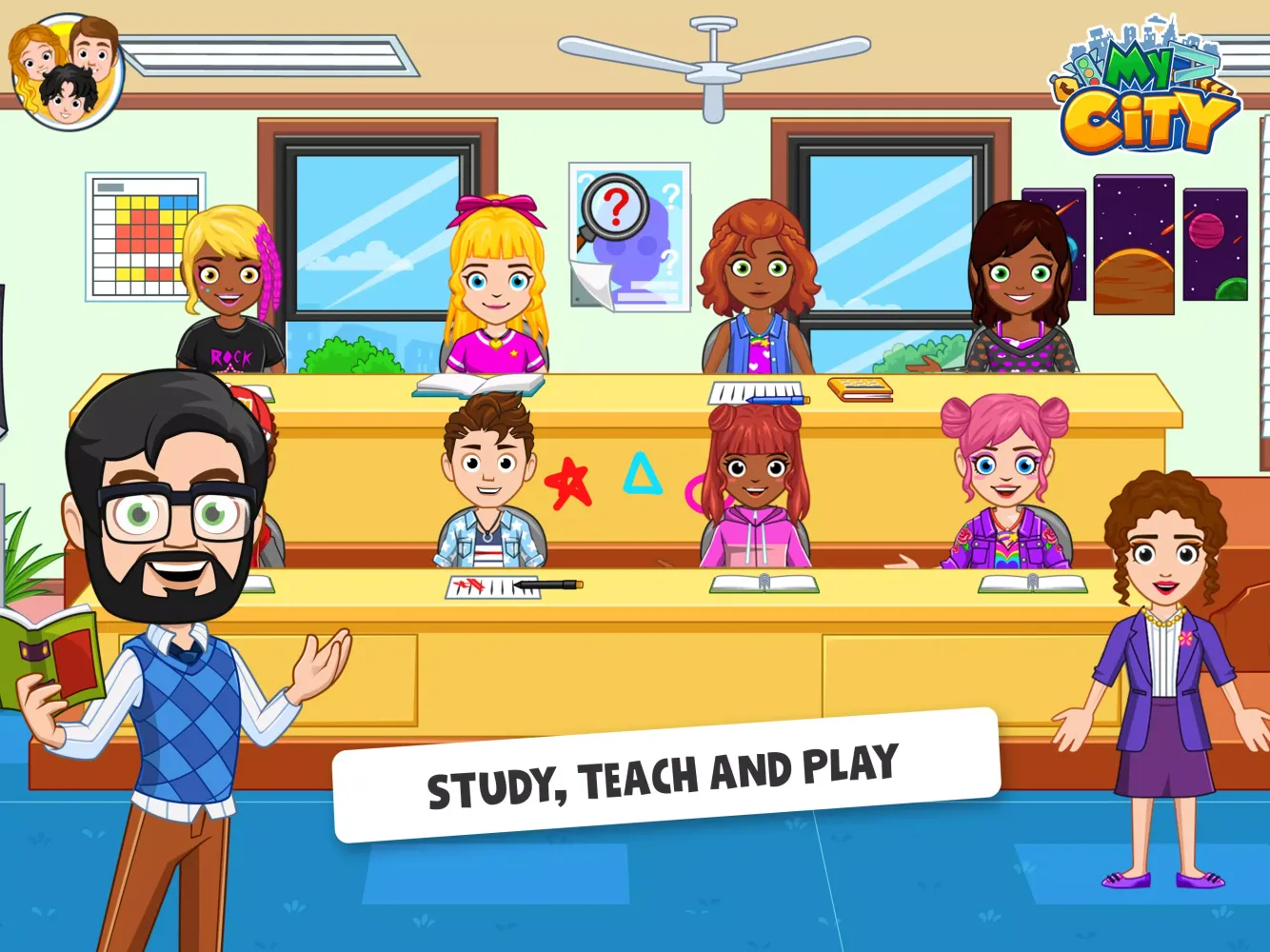 ภาพหน้าจอของ My City : University