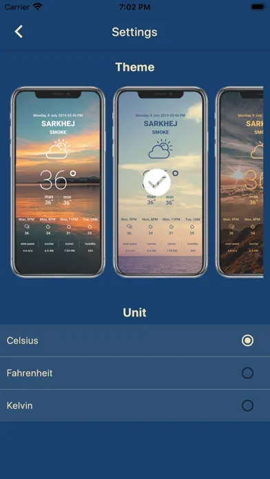 ภาพหน้าจอของ MyCity Weather