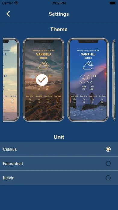 ภาพหน้าจอของ MyCity Weather