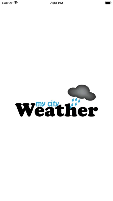 ภาพหน้าจอของ MyCity Weather