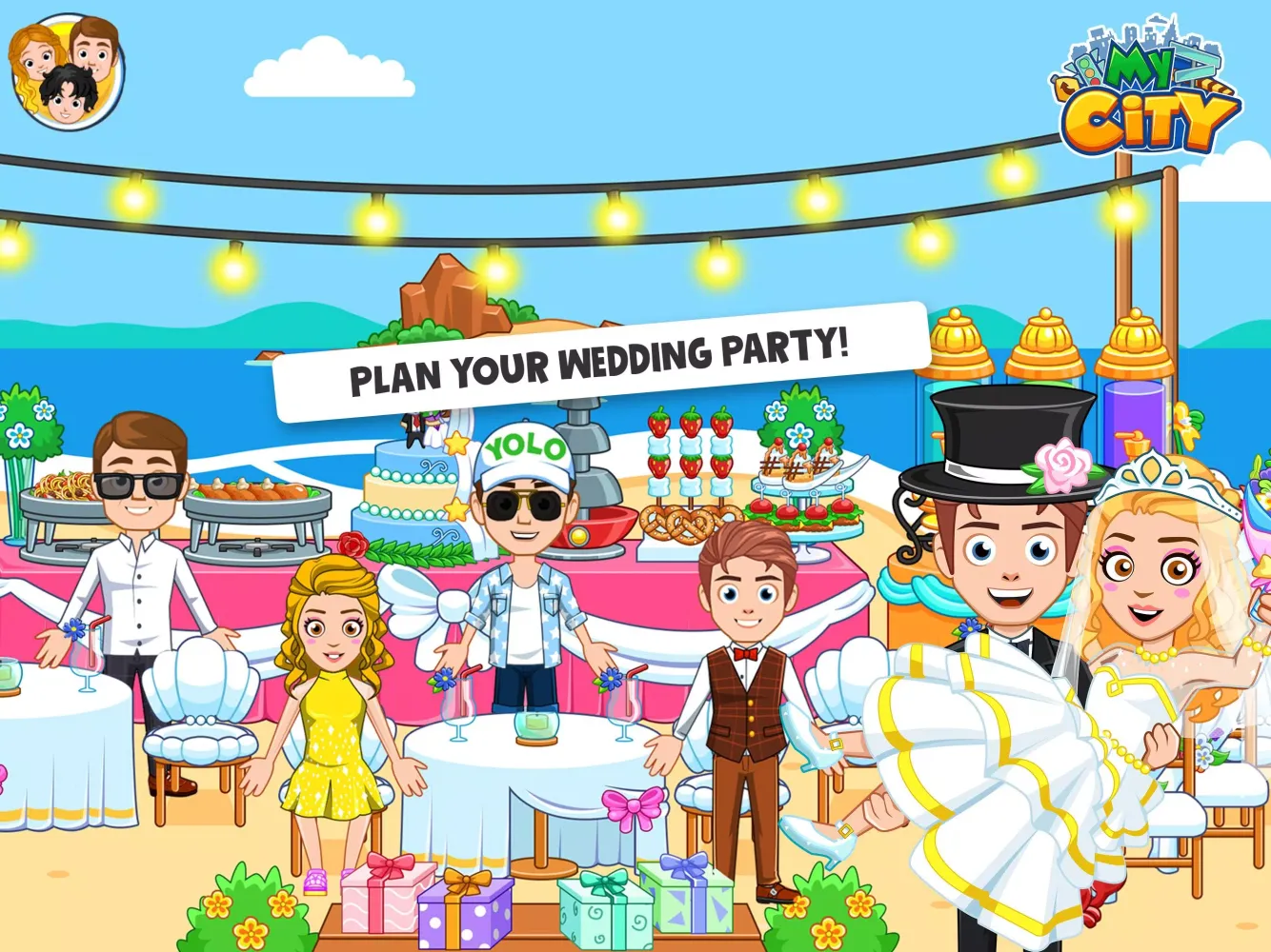 My City : Wedding Party应用截图