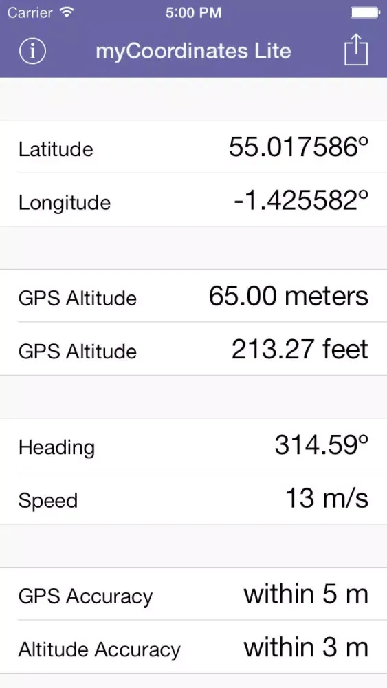 تصاویر myCoordinates Lite