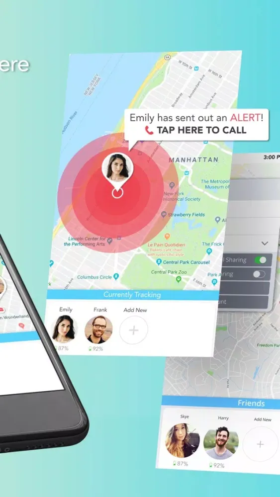 Tangkapan skrin Life Locator Find Family Phone