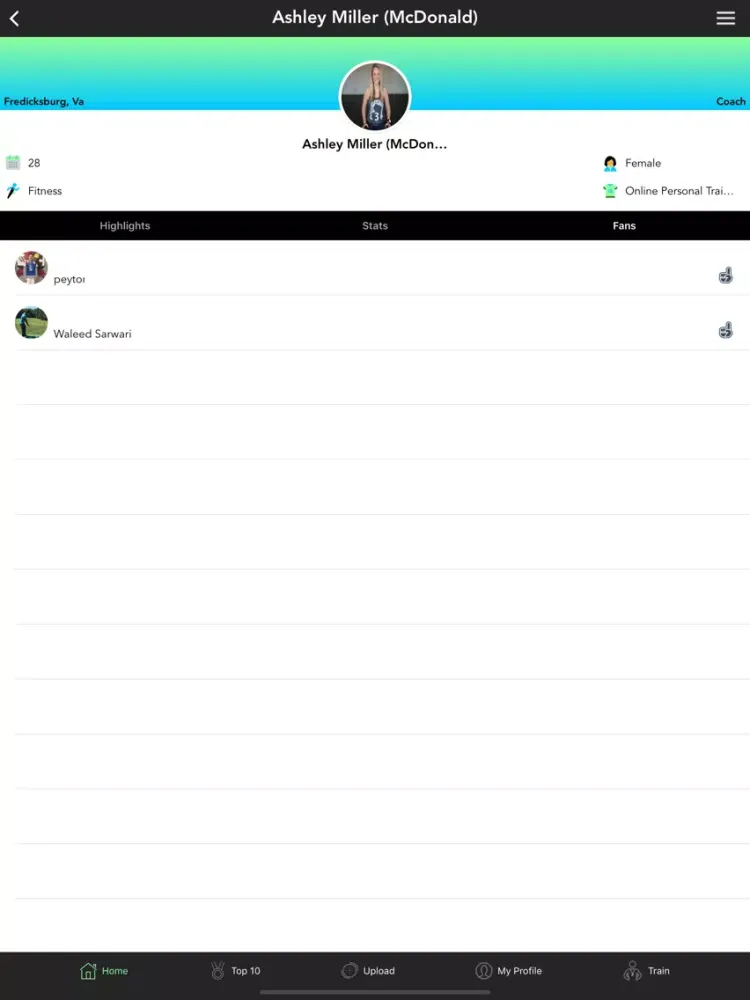 Captures d'écran de ProMe Sports iPad 