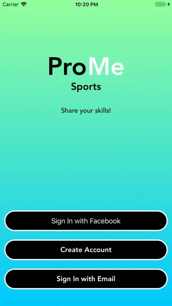 Captures d'écran de ProMe Sports