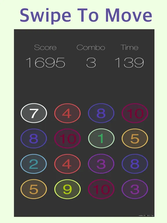 Swipe To 1750 Points -> ASAP iPad 應用截圖