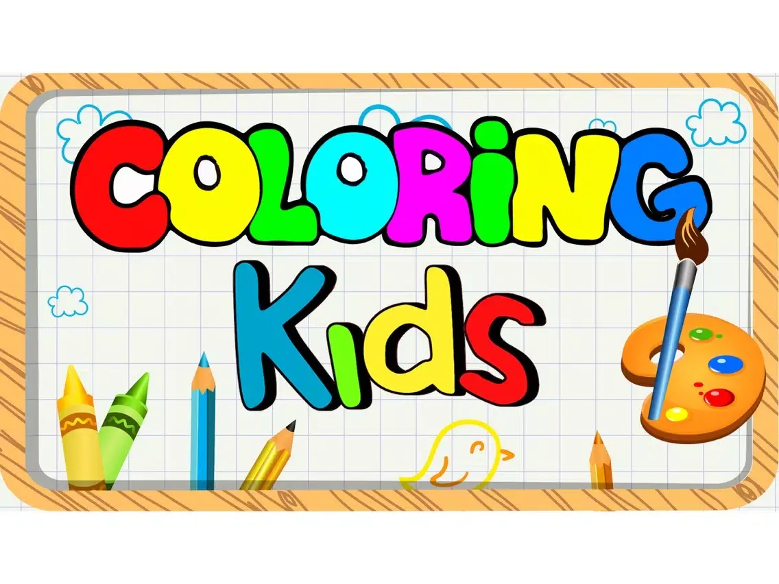Coloring Book For Kids With Stickers - My First Coloring Book iPad  स्क्रीनशॉट