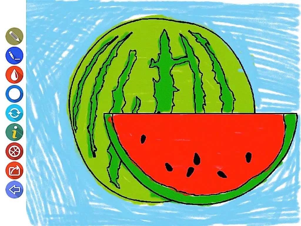 ภาพหน้าจอของ My Fruits and Vegetables iPad 