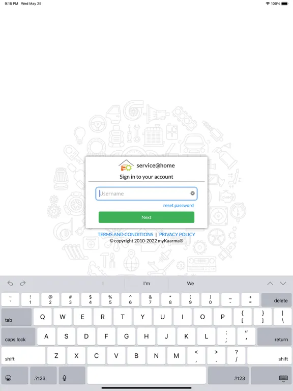 Capturas de pantalla de MyKaarma iPad 