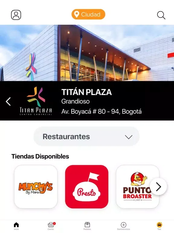 Capturas de pantalla de Mymall.co iPad 