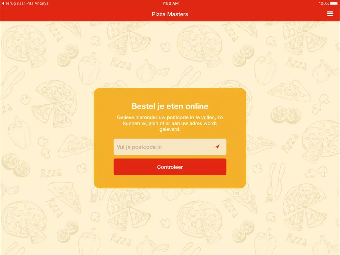 Pizza Masters iPad  স্ক্রিনশট