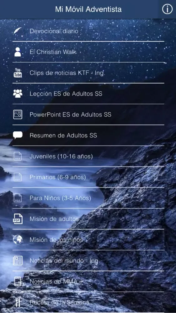 My Mobile Adventist - Esp应用截图