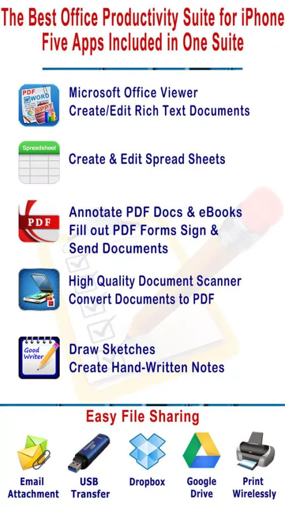 myOffice - Microsoft Office Edition, Office Viewer, Word Processor and PDF Maker Ekran Görüntüleri