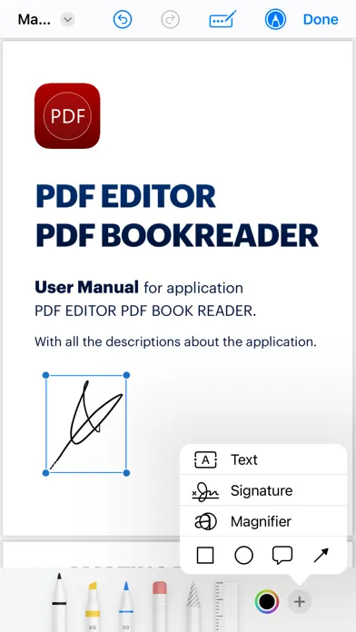 PDF Editor ,PDF Book Reader应用截图