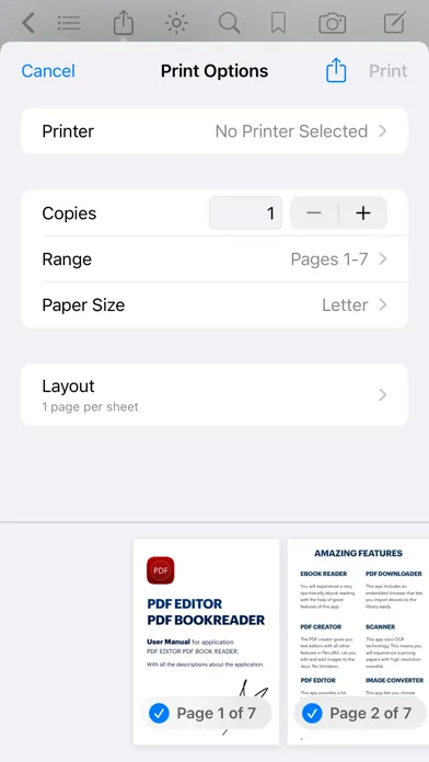 PDF Editor ,PDF Book Reader应用截图