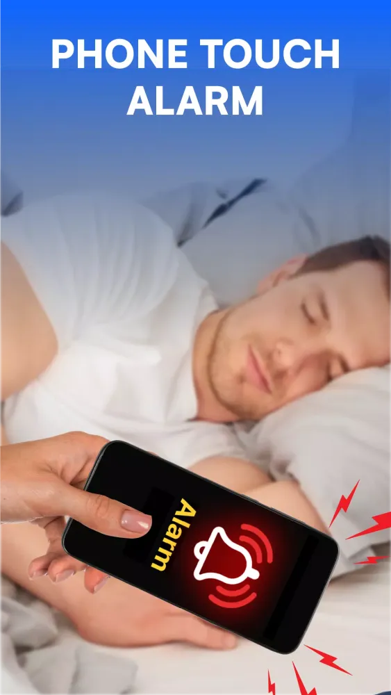 ภาพหน้าจอของ Phone Touch Alarm - Anti Theft