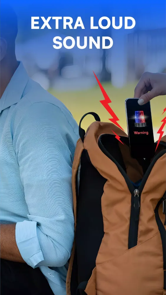 ภาพหน้าจอของ Phone Touch Alarm - Anti Theft