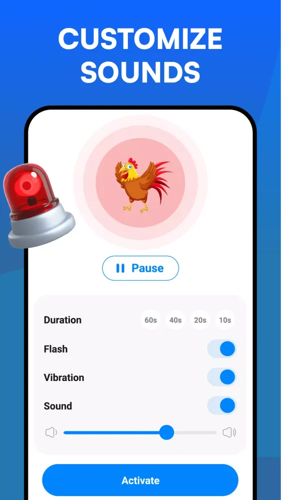 ภาพหน้าจอของ Phone Touch Alarm - Anti Theft