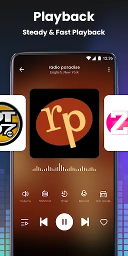 ภาพหน้าจอของ My Radio, FM Radio Stations
