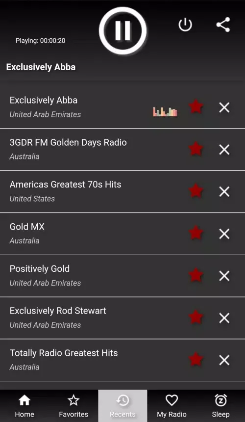 Gold Music Nonstop Screenshots