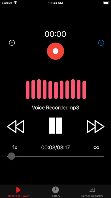 Screenshot di Voice Recorder, Voice Memos