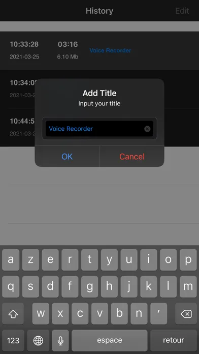 Screenshot di Voice Recorder, Voice Memos