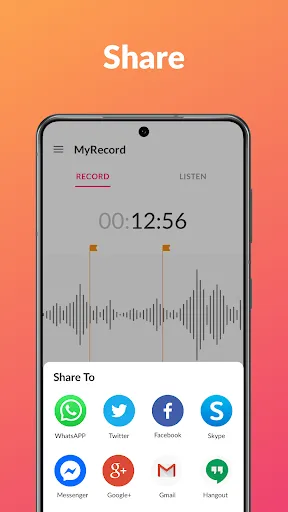 Zrzuty ekranu Voice Recorder & Voice Memos