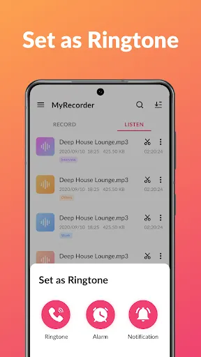 Zrzuty ekranu Voice Recorder & Voice Memos