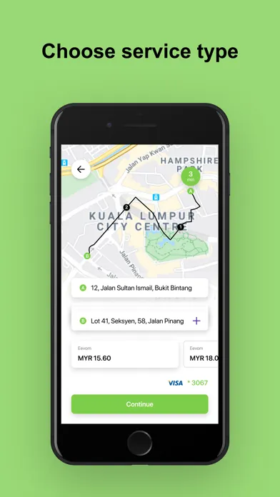 Screenshot di EEVOM Rides