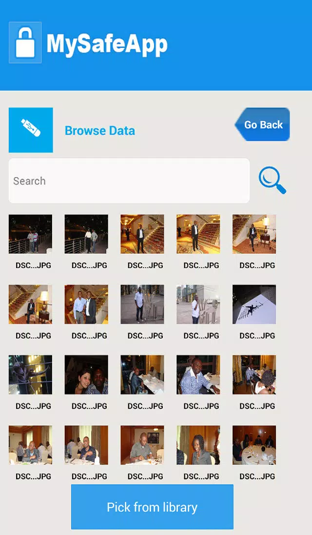 Tangkapan layar MySafeApp hide Photos & Videos
