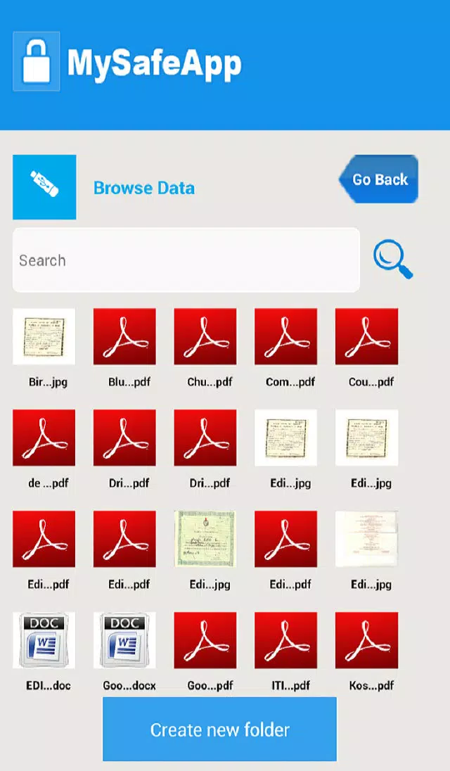Tangkapan layar MySafeApp hide Photos & Videos