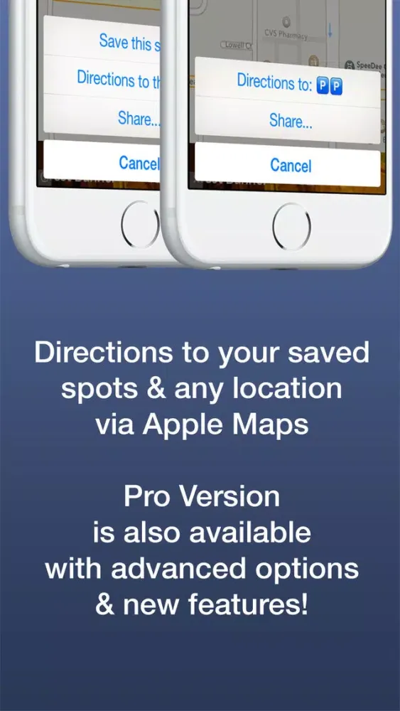 Save My Spot - Map Location & Parking Spot History 스크린샷