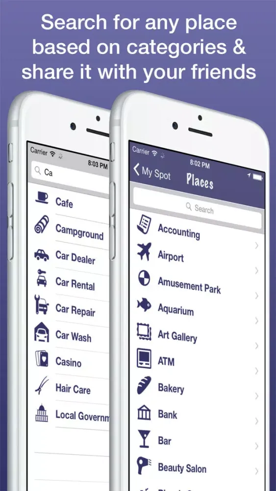 My Spot Pro - Map Location & Parking Spot History Screenshots