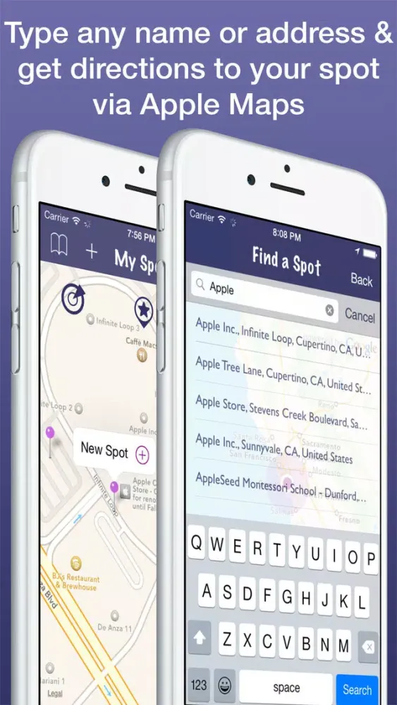 My Spot Pro - Map Location & Parking Spot History Screenshots