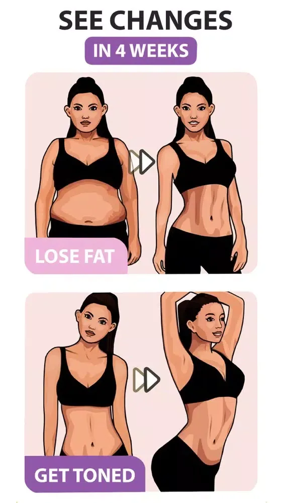 Tangkapan skrin BellyTypes: Weightloss Workout