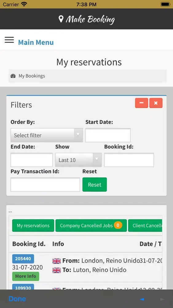 MyTapTapp سکرین شاٹس