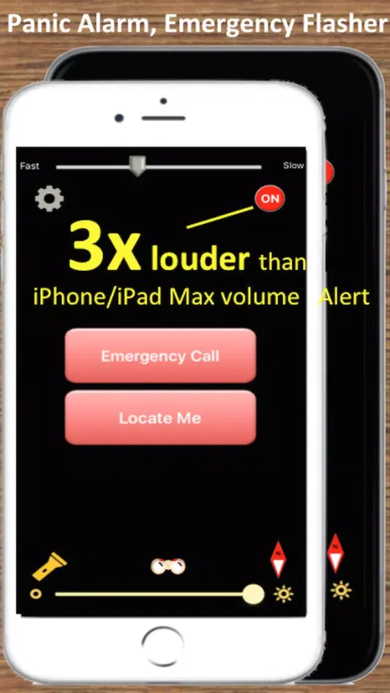 Screenshot di SafetyLight (Safety Light) Premium - Personal Safety, must have for Travelling, Trekking and Camping
