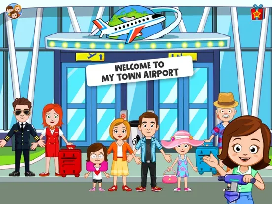 Captures d'écran de My Town : Airport iPad 
