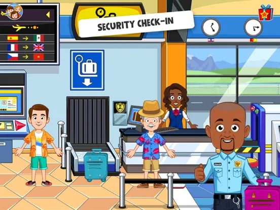 Captures d'écran de My Town : Airport iPad 