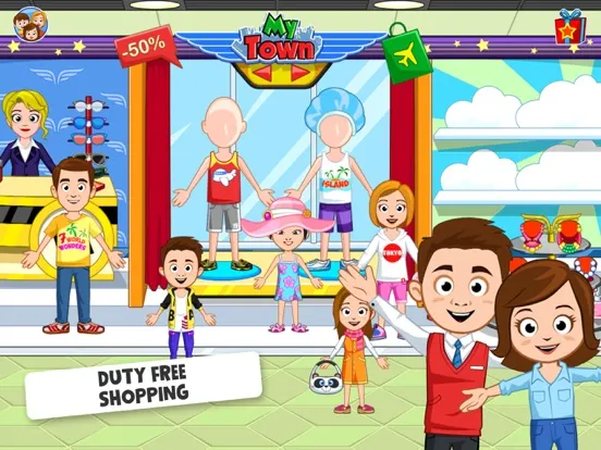 Captures d'écran de My Town : Airport iPad 