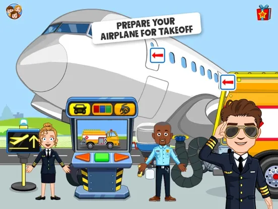 Captures d'écran de My Town : Airport iPad 