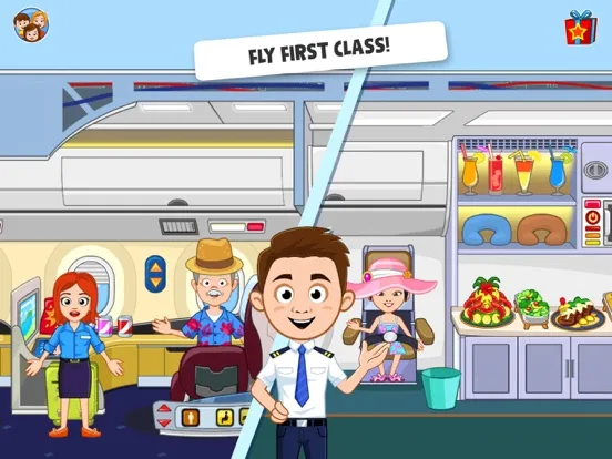Captures d'écran de My Town : Airport iPad 