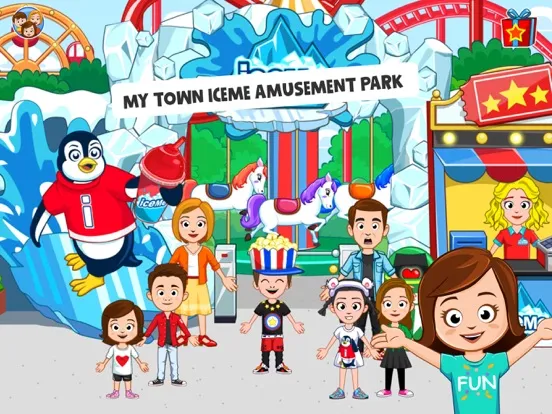 ภาพหน้าจอของ My Town : ICEME Amusement Park iPad 