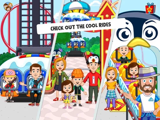 ภาพหน้าจอของ My Town : ICEME Amusement Park iPad 
