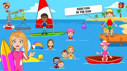 Ảnh chụp màn hình của My Town - Beach Picnic Party