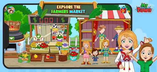ภาพหน้าจอของ My Town Farm Animal game