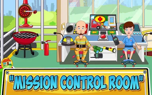 My Town : Fire station Rescue स्क्रीनशॉट