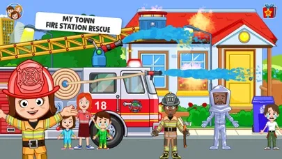 My Town : Fire station Rescue سکرین شاٹس