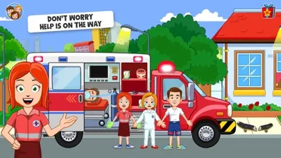 My Town : Fire station Rescue سکرین شاٹس